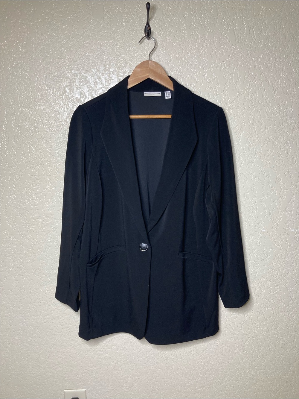 Susan Graver Blazer Jacket Womens Size 1X